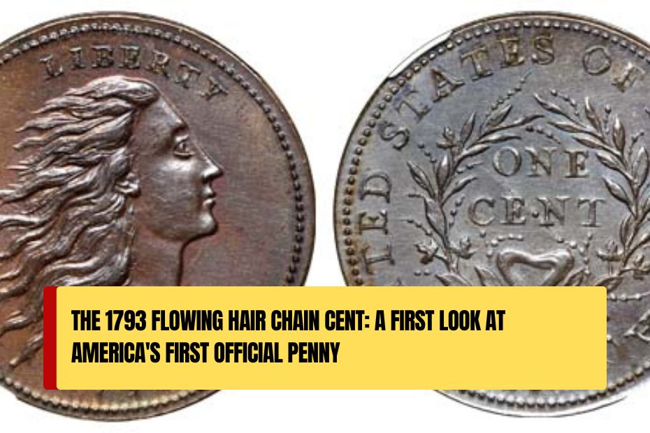 1793 Flowing Hair Chain Cent