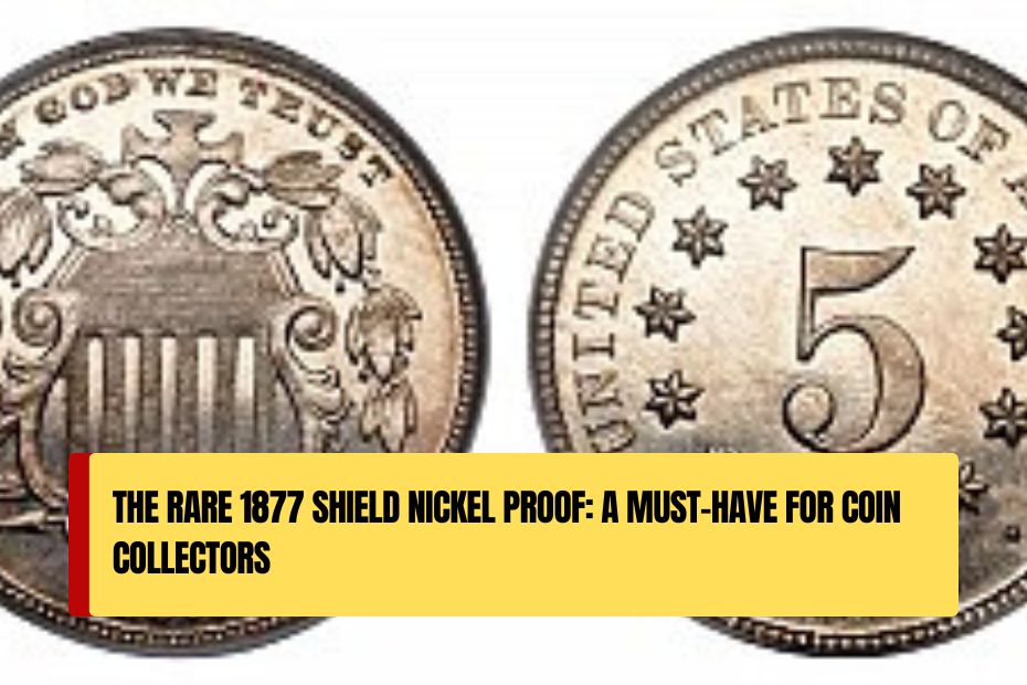 1877 Shield Nickel Proof