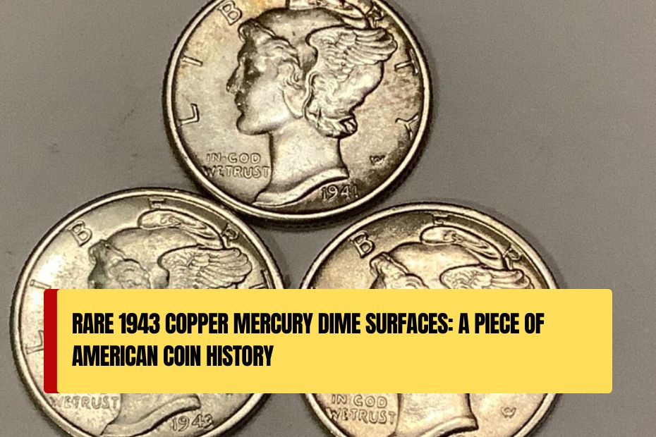 1943 Copper Mercury Dime