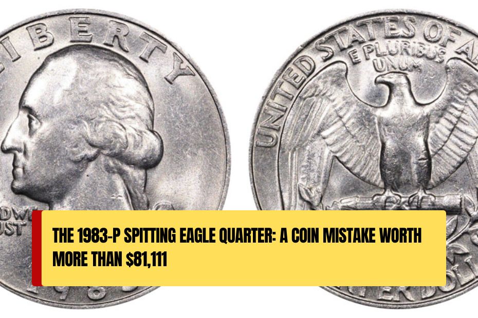 1983-P Spitting Eagle Quarter